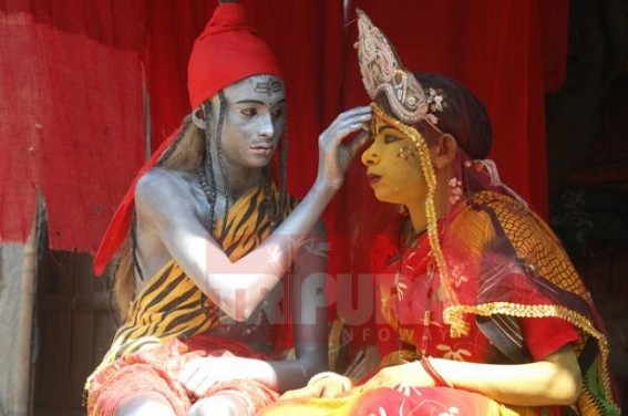 Gajan festival begins in Tripura 